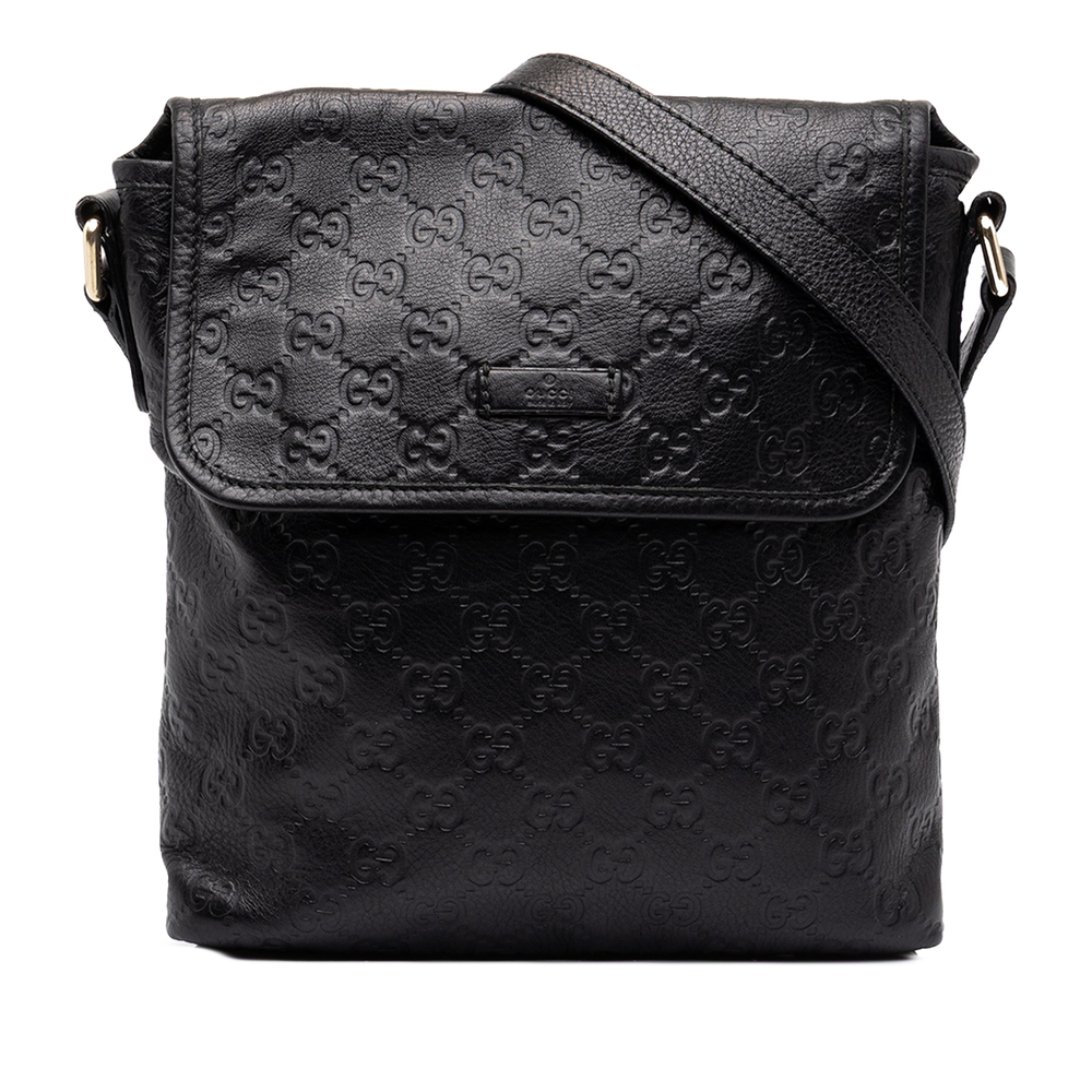 Pre-Loved Gucci Guccissima Crossbody